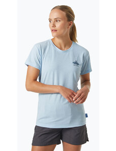 Dámské trekingové tričko Helly Hansen Skog Recycled Graphic blue 63083_513