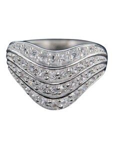 AMIATEX Stříbrný prsten 14855