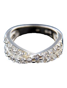 AMIATEX Stříbrný prsten 14806