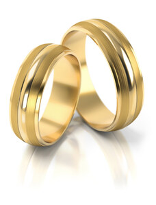 Linger Zlaté snubní prsteny 2146