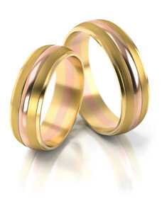 Linger Zlaté snubní prsteny 2146