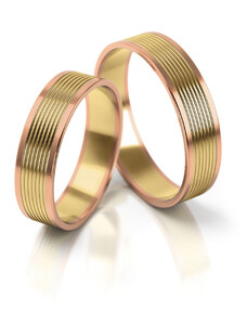 Linger Zlaté snubní prsteny 2186