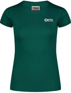 Nordblanc Minimalistic dámské tričko z organické bavlny zelené