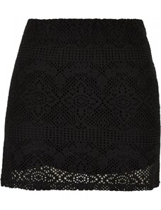 URBAN CLASSICS Ladies Crochet Lace Mini Skirt