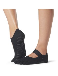 Toesox Fulltoe Mia Grip protiskluzové ponožky (Black)