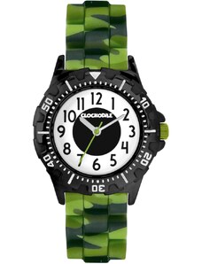CLOCKODILE Svítící maskáčové sportovní chlapecké dětské hodinky SPORT 4.0 CWB0083