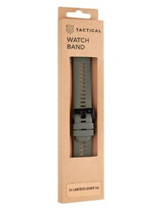 Tactical Silikonový Řemínek pro Garmin Fenix ​​5 / 6 /7, QuickFit 22mm Zelená
