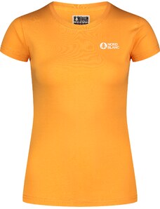 Nordblanc Žluté dámské tričko z organické bavlny MINIMALISTIC