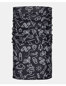 Multifunkční šátek Kilpi DARLIN-U černá/bílá
