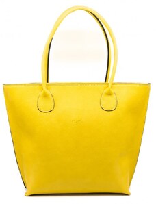 Dámská velká kabelka Dapi žlutá 47718-06