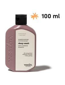 Resibo přírodní hloubkově čistící šampon Mini Deep Wash 100 ml