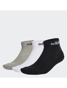Adidas Ponožky Linear Ankle Cushioned – 3 páry