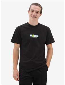 Černé pánské tričko VANS Decilious Vans SS Tee - Pánské