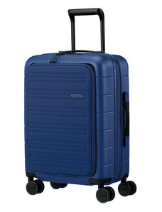 American Tourister Novastream Spinner (4 kolečka) 55cm + oddíl na notebook Modrá 35L