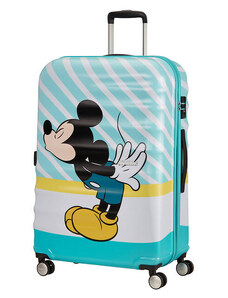 American Tourister WAVEBREAKER DISNEY Spinner 77cm Mickey Blue Kiss