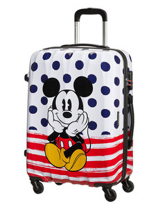 American Tourister DISNEY LEGENDS Spinner 65cm Mickey Blue Dots