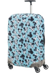 Samsonite obal na kufr M - Spinner 69cm modrá Mickey/Minnie Blue