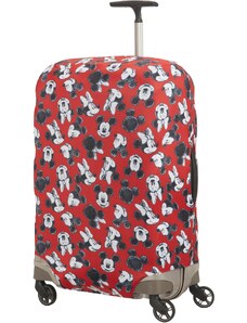 Samsonite obal na kufr M - Spinner 69cm červená Mickey/Minnie Red
