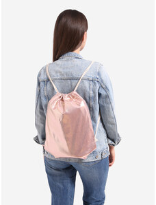 Shelvt Fabric Backpack Bag Pink