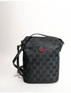 Dámská látková kabelka S.Fiorentino B25-G259-BB - černá