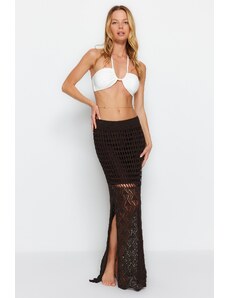 Trendyol Brown Maxi Knitwear Skirt