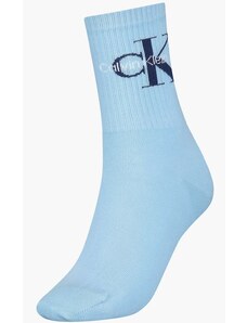 Dámské ponožky Calvin Klein Rib Light Blue 37-41