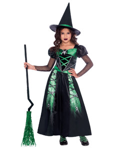 Amscan Dívčí karnevalový kostým pavoučí čarodějnice
