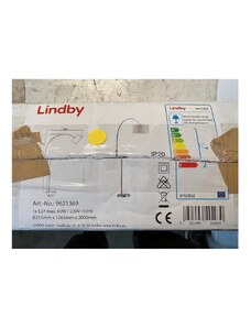 Lindby Lindby - Stojací lampa RAILYN 1xE27/60W/230V LW0395