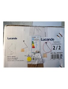 Lucande Lucande - Lustr na tyči JOLLA 1xE27/60W/230V LW0355