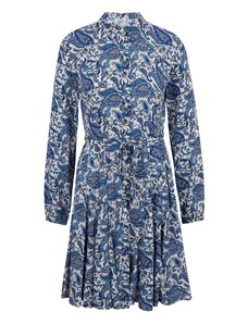 Orsay Modré dámské vzorované šaty - Dámské