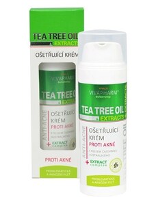 Vivaco Pleťový ošetřující krém s Tea Tree Oil 50 ml