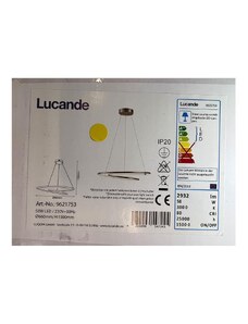 Lucande Lucande - LED Stmívatelný lustr na lanku MIRASU LED/58W/230V LW0350