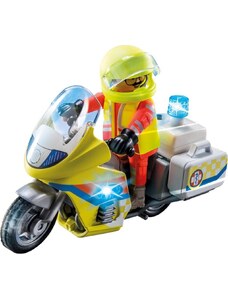 PLAYMOBIL 71205 Záchranářský motocykl s blikajícím světlem