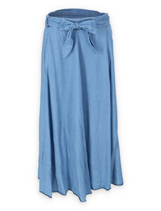 Pink Black- Lamiar (Itálie) Sukně džínová dlouhá 67956 Itálie barva: modrá jeans světlá