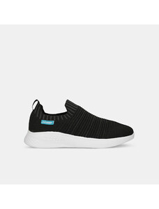 POWER Černé dámské textilní slip-on tenisky