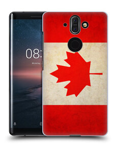 HEAD CASE DESIGNS Zadní obal pro mobil Nokia 8 Sirocco - HEAD CASE - Vintage vlajka Kanada