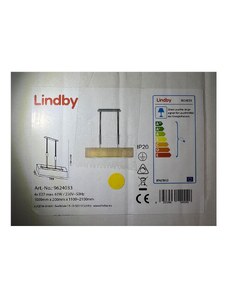 Lindby Lindby - Lustr na lanku MARIAT 4xE27/60W/230V LW0889