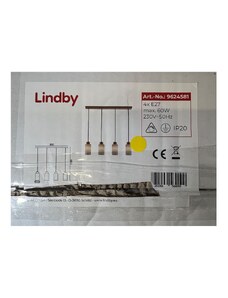 Lindby Lindby - Lustr na lanku NICUS 4xE27/60W/230V LW1081