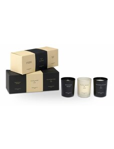 Cereria Molla Premium dárkový set tří svíček v luxusním balení 210g (BR,BO&L,MC)