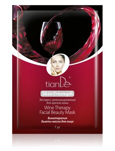 Tiande Pleťová beauty-maska „Vinná terapie“ 1 ks
