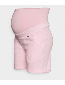 L2W Těhotenské šortky Frotté Terry růžové