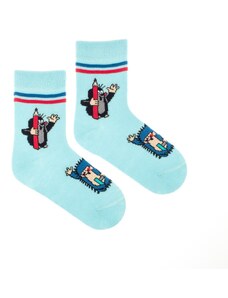 Fusakle Dětské ponožky Krtek s pastelkou