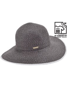 SEEBERGER Letní floppy klobouk z širší krempou - nemačkavý a extra lehký UV 80