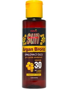 Vivaco Opalovací olej s BIO arganovým olejem SPF 30 SUN VITAL 100 ml