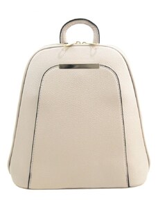 Itálie Dámský elegantní menší módní batoh / batůžek ITALY BAT0101 - krémový