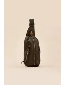Wapensiero by Massimo Romolini unisex kožená ledvinka Certaldo černá