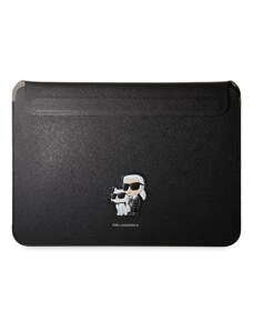 Pouzdro na notebook 13-14" - Karl Lagerfeld, Saffiano Karl and Choupette NFT