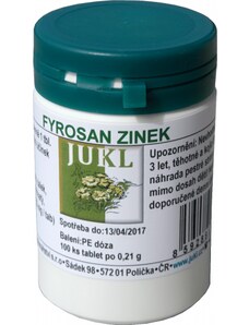 Jukl Fyrosan zinek 100 tablet