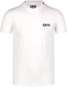 Nordblanc Bílé pánské tričko z organické bavlny NATURE