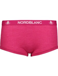 Nordblanc Cuddle dámské termo merino kalhotky tmavě růžové